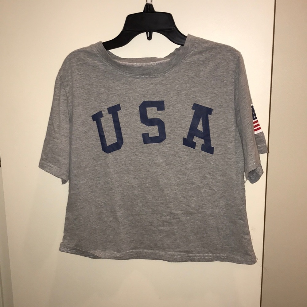 romwe, USA crop top